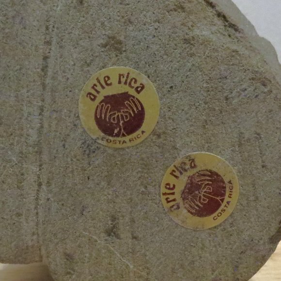 Owl Sculpture Carved in Stone Arte Rica Costa Rica - Picture 5 of 5